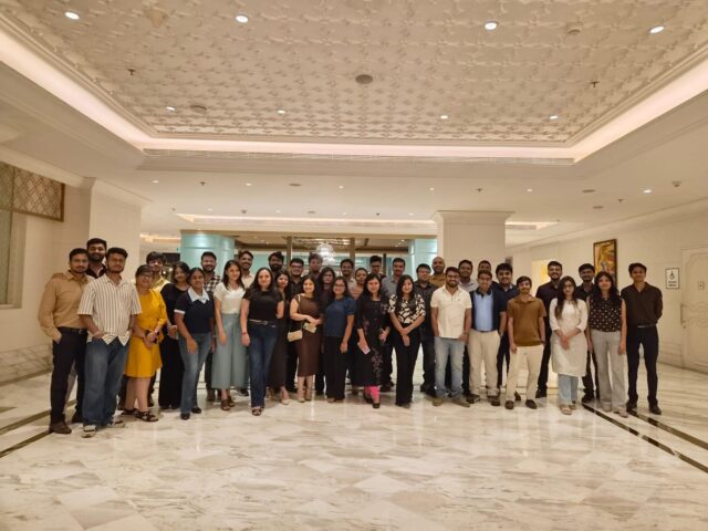 Team Dinner at ITC Royal Bengal